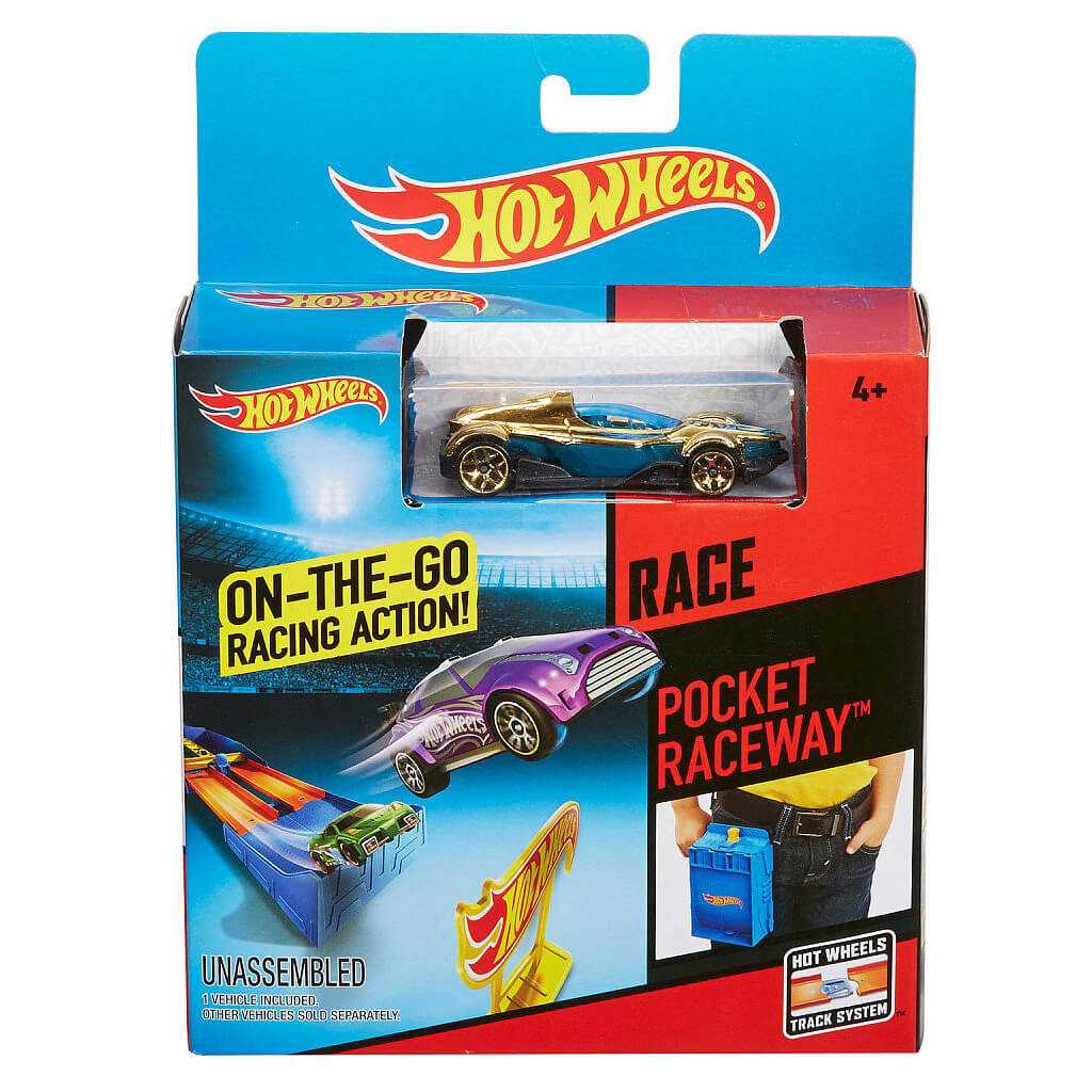 Hot Wheels Карманный трек "Гонки" (несколько видов) — 1