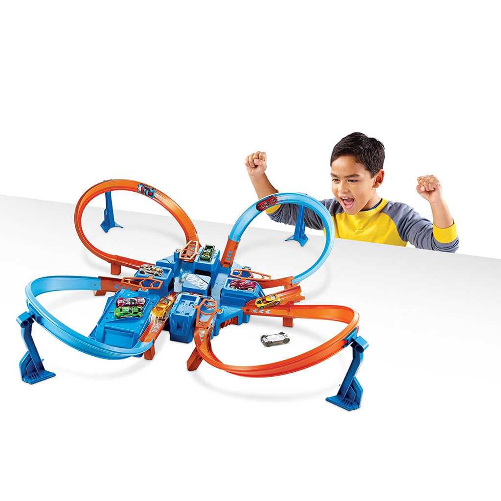 Hot Wheels Игровой трек "Перекрестное столкновение" — 4