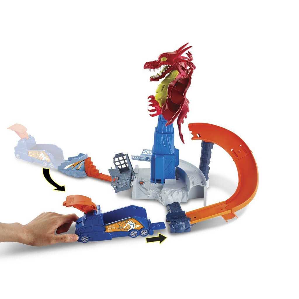 Hot Wheels Игровой набор "Атака дракона" — 5
