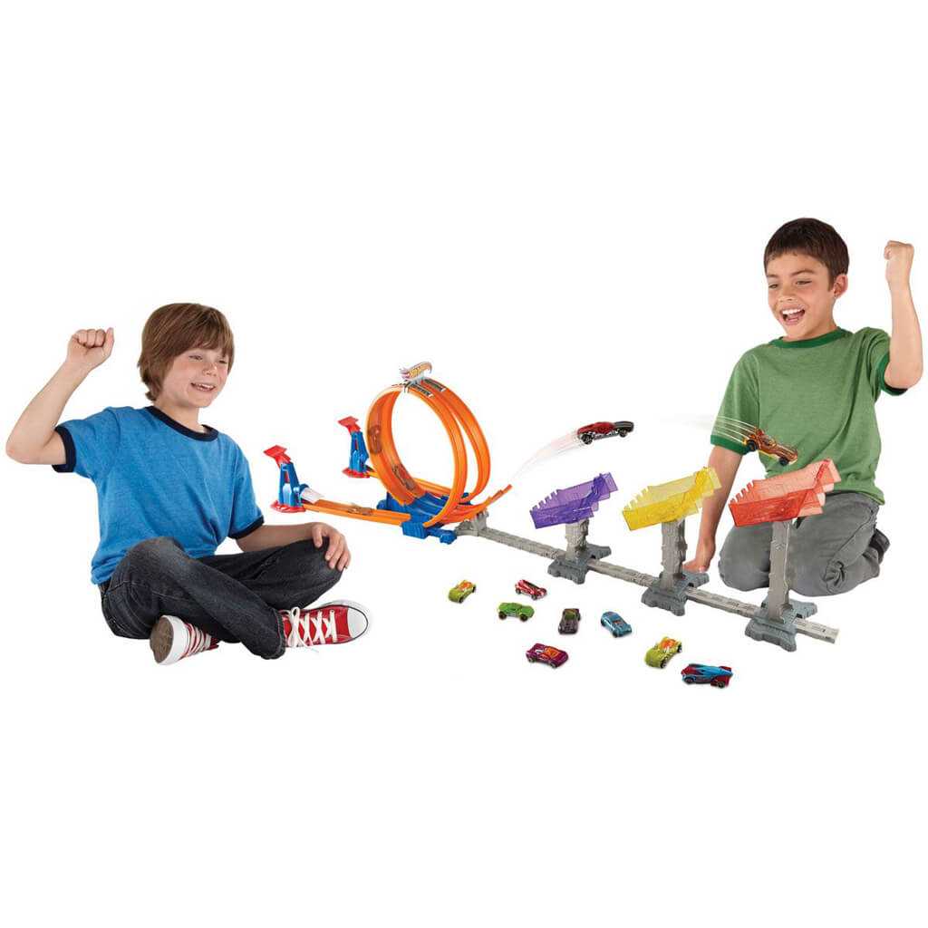 Hot Wheels Трек "Рекордный прыжок" — 4