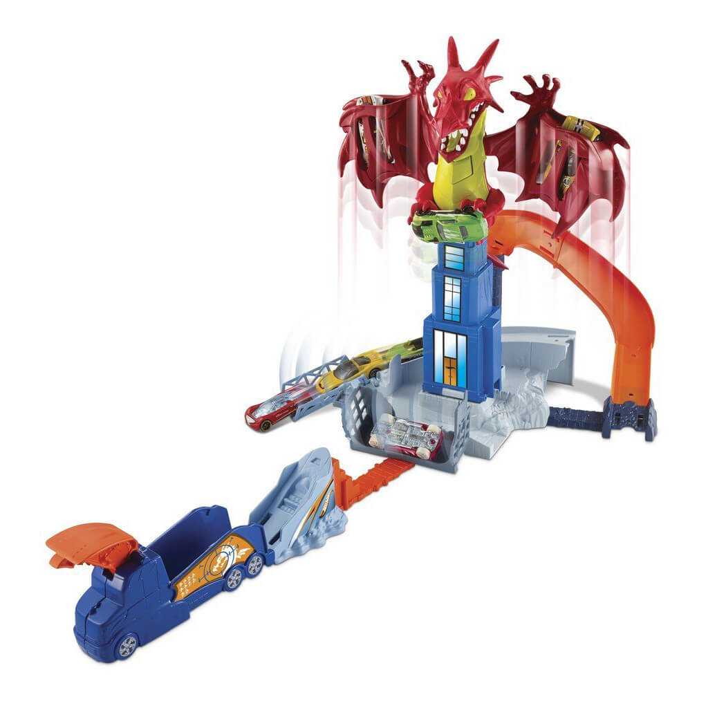 Hot Wheels Игровой набор "Атака дракона" — 3