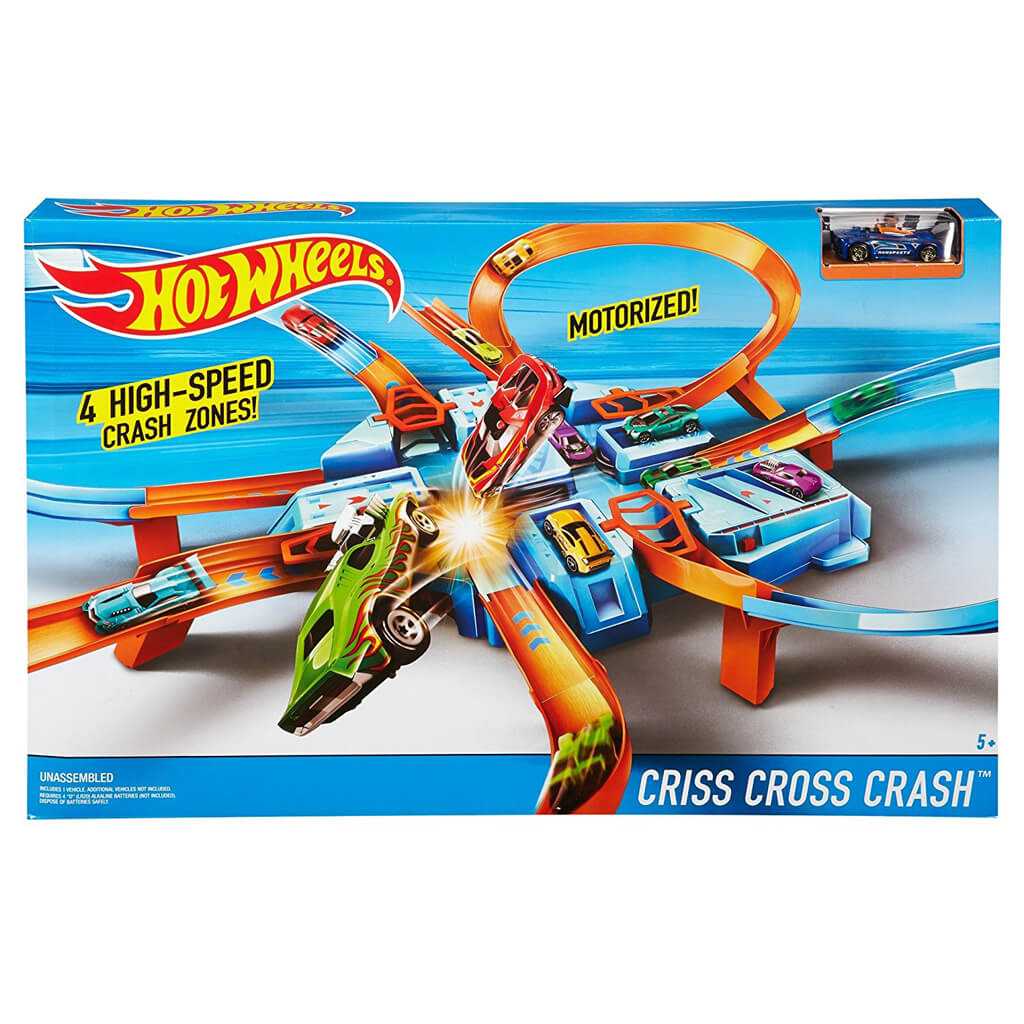 Hot Wheels Игровой трек "Перекрестное столкновение" — 2