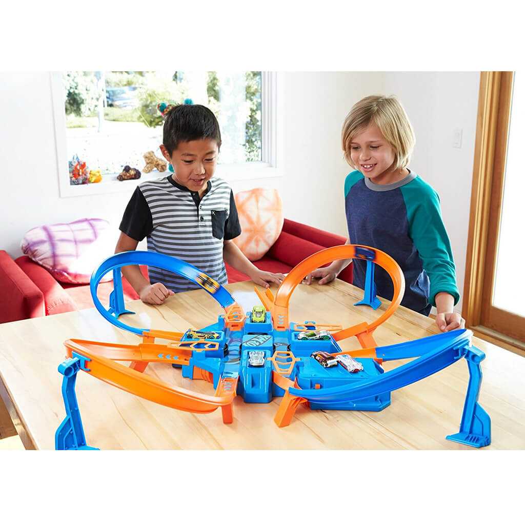 Hot Wheels Игровой трек "Перекрестное столкновение" — 8
