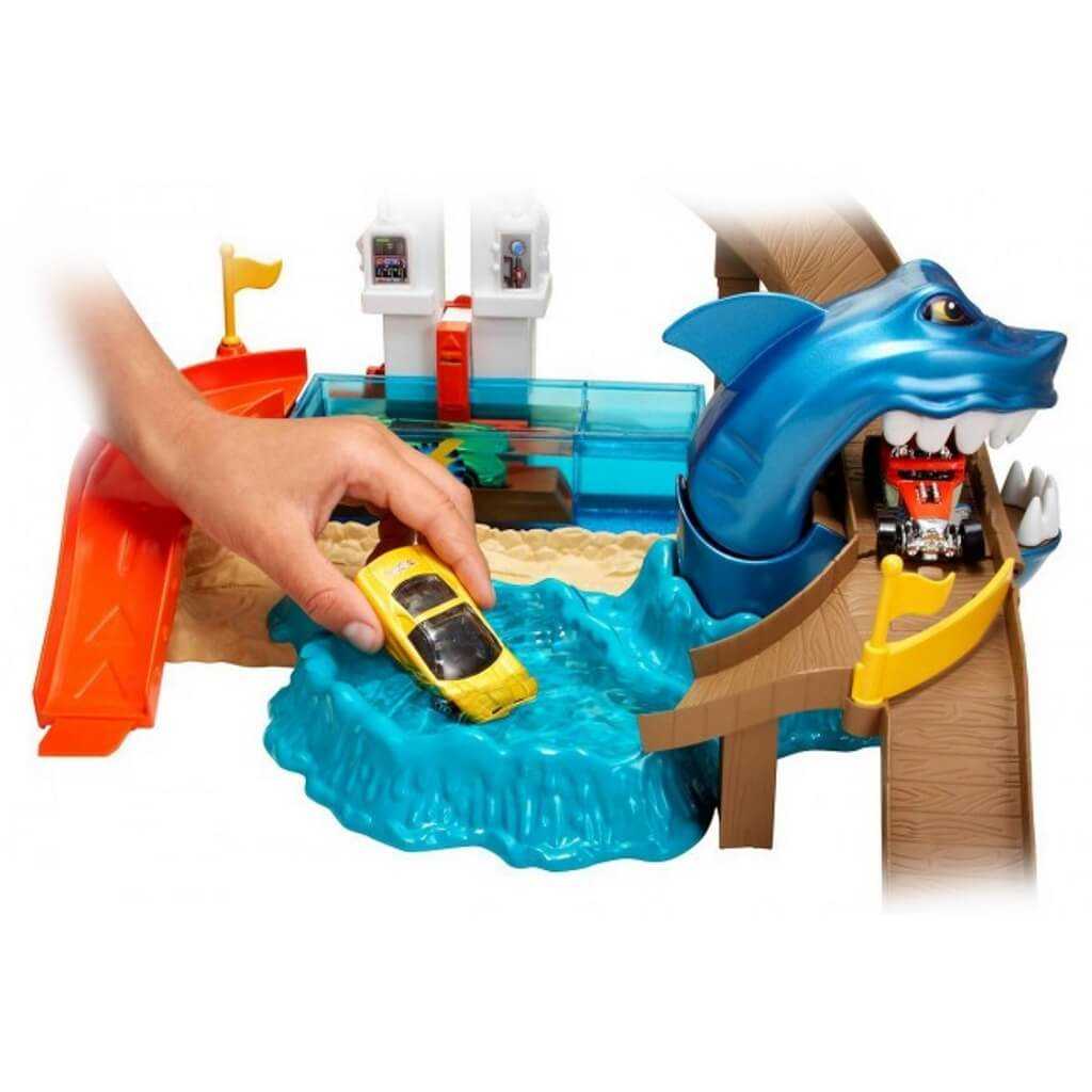 Hot Wheels Трек "Охота на акулу" серии "Измени цвет" — 1