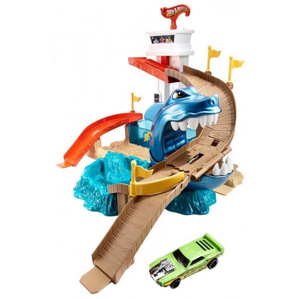 Hot Wheels Трек "Охота на акулу" серии "Измени цвет" — 3