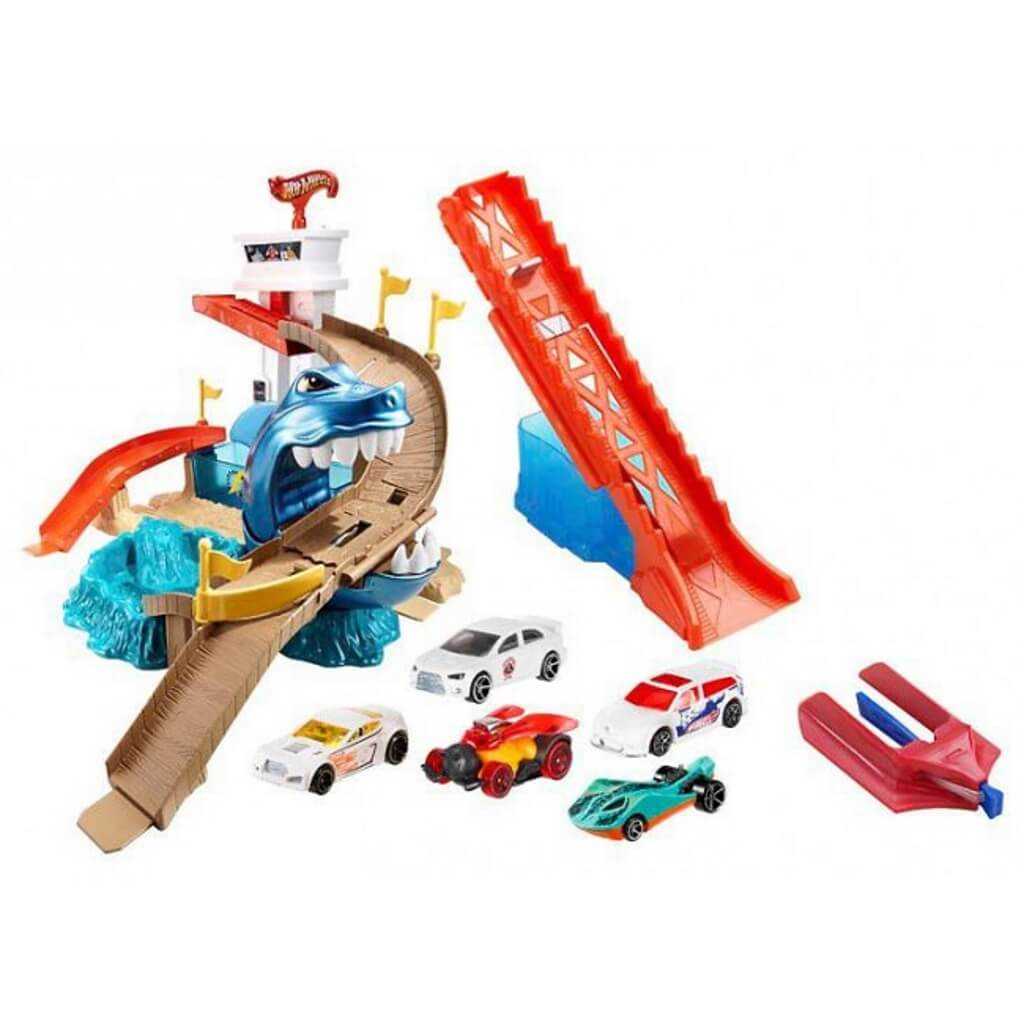 Hot Wheels Трек "Охота на акулу" серии "Измени цвет" — 2