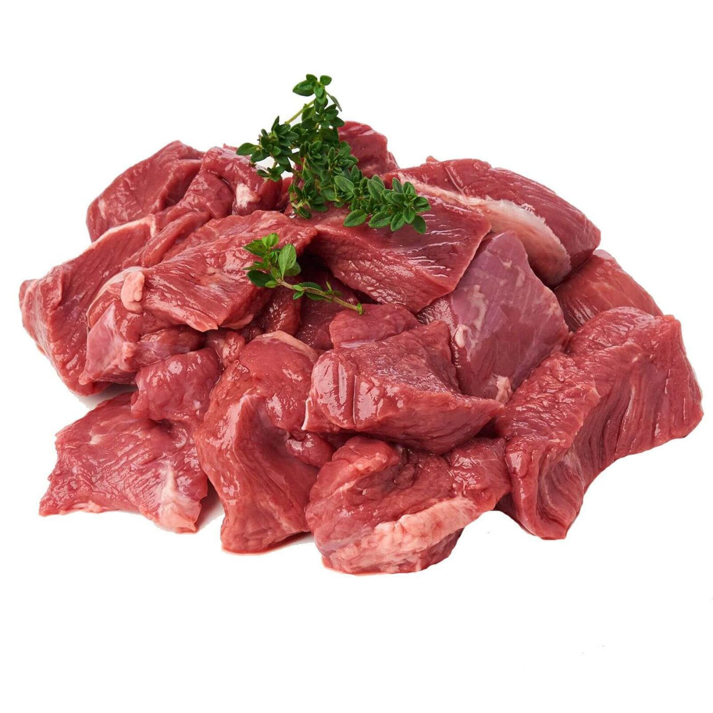 Свежие кубики говядины — 1