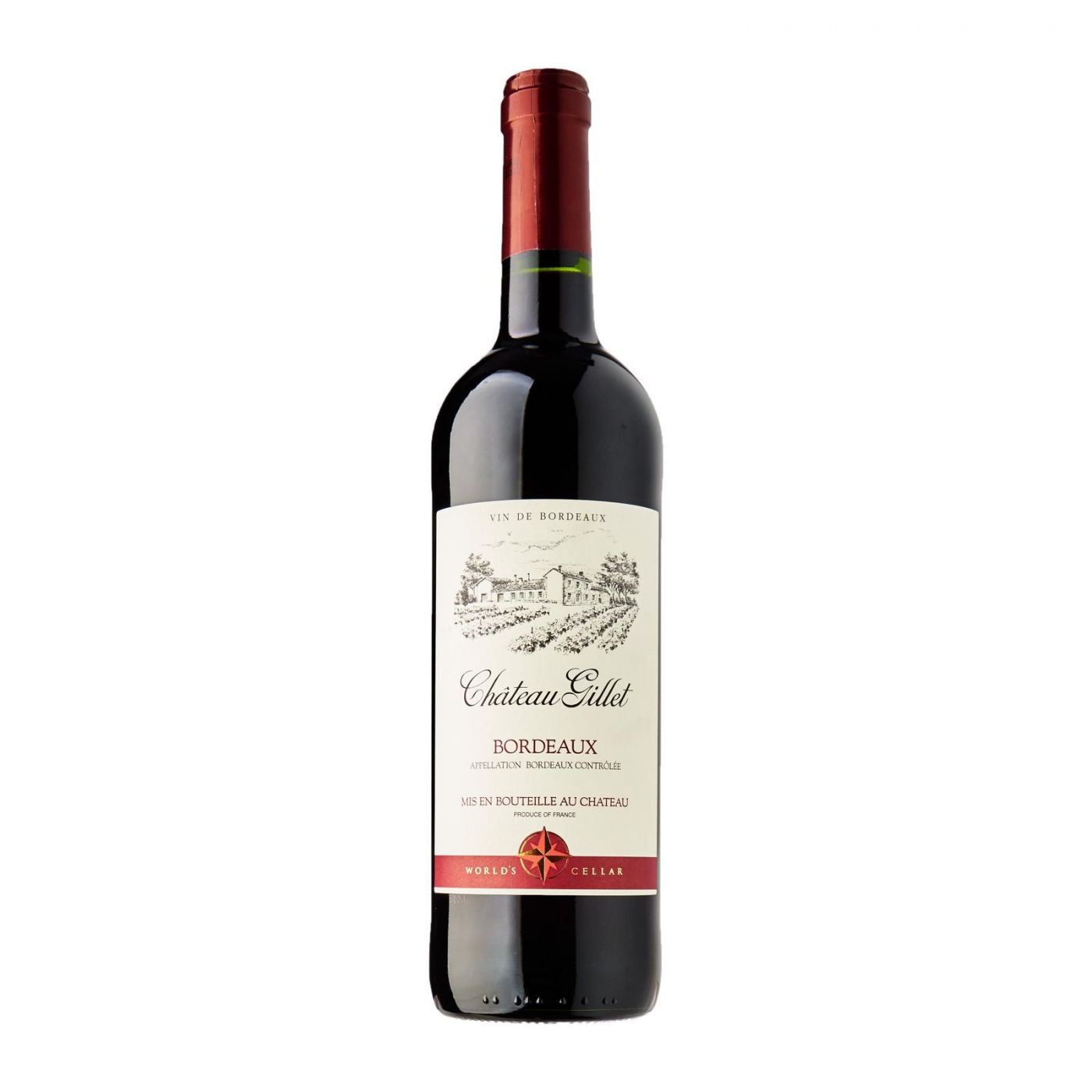 World's Cellar Chateau Gillet Bordeaux Красное вино — 1