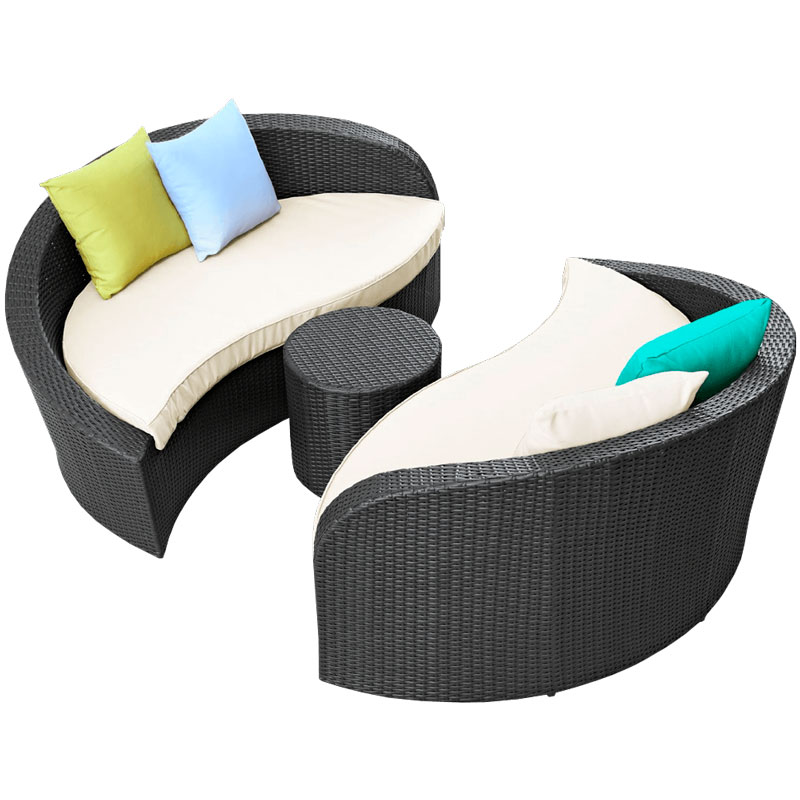 LexMod Twirl Medium Outdoor Wicker — 4