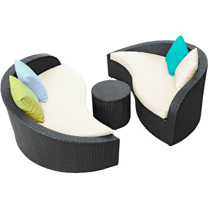LexMod Twirl Medium Outdoor Wicker — 5
