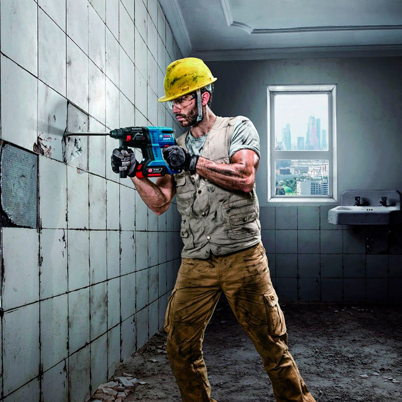 Беспроводной перфоратор Bosch Plus — 3